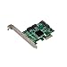 I/O CREST 4 Port SATA III PCI-e 2.0 x2 Non RAID Hard Drive Controller Card Marvell 9235 Chipset