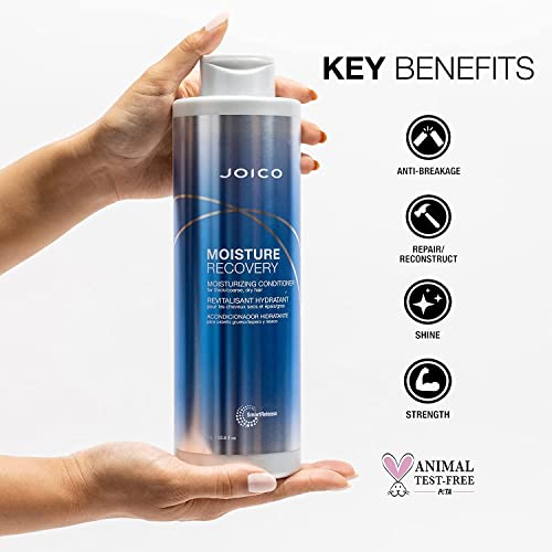 Joico Moisture Recovery Shampoo And Conditioner, 33.8 Fl Oz(Pack Of 2) #TOP6