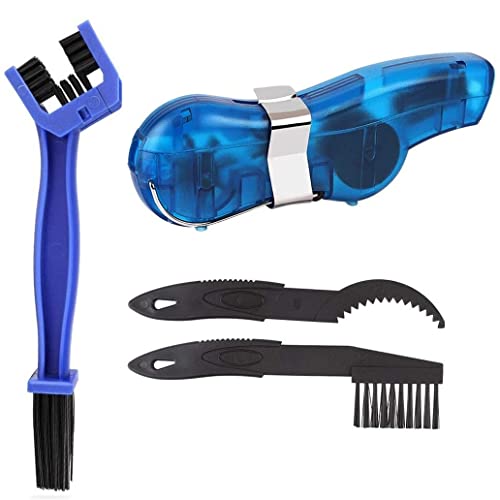 Riipoo Bike Chain Cleaner Kit, Bicycle Chain Cleaning Brush Tool For Mountain Bike, Road Bike, Bmx #TOP18