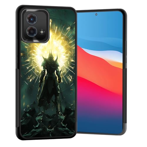 Vobber for Moto G Stylus 5G 2024 Case,Slim Anti-Scratch Architecture TPU Shockproof Protective Case Cover for Motorola Moto G Stylus 5G 2024,Japanese Samurai