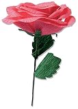 Sizzix Thinlits Flower Making Collection Die zestaw 5 sztuk, klasyczna róża, jeden rozmiar