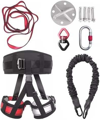 Bungee Fitness Training Set – Adjustable Resistance Belt Rope for Gym and Home Workout,for Suspension Training (Weight Class)