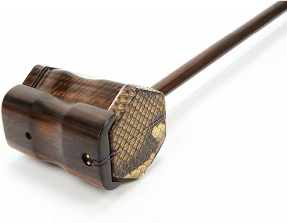 LANDTOM African Guibourtia Erhu Chinese 2-string Violin Fiddle Musical Instrument With Free Accessories Available In All Regions (CGB2)