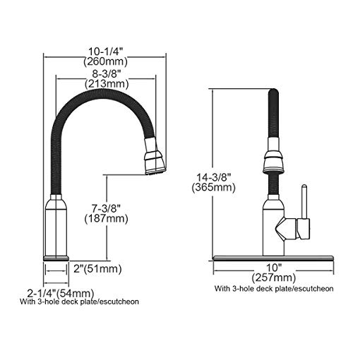 Elkay Lk2500Ls Pursuit Laundry/Utility Faucet With Flexible Spout Forward Only Lever Handle Lustrous Steel #TOP4