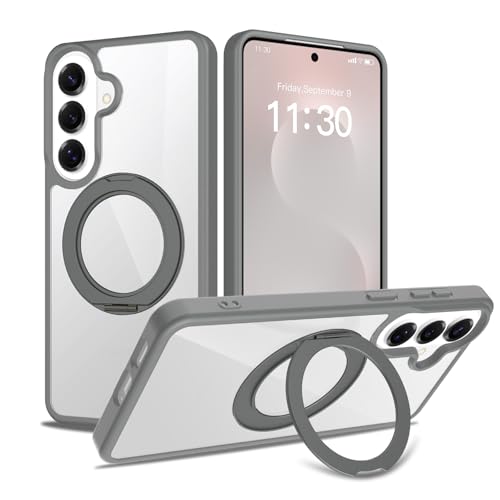 Coque Samsung S26 Plus magnétique avec support rotatif 360 pour charge sans fil