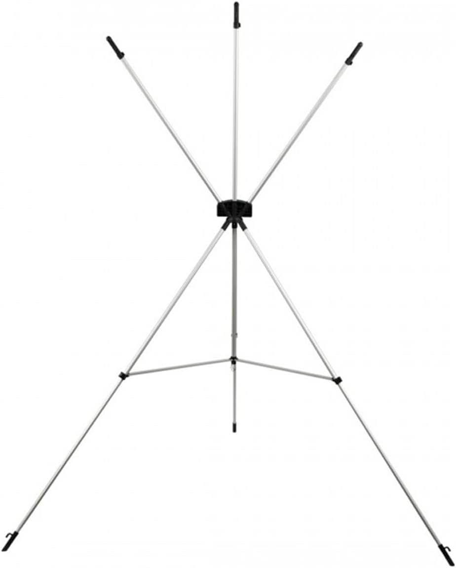 X-Drop Backdrop Frame Only (Compatible with 5' x 7' and 5' x 12' Cloth Vinyl and Canvas Photography Backgrounds)