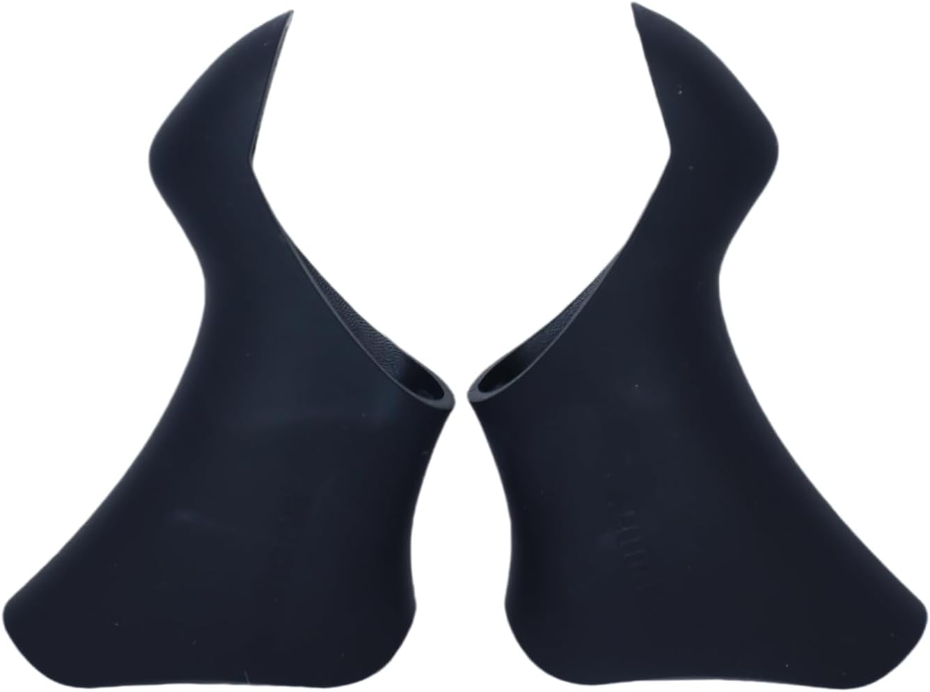 Bicycle Brake Lever Hoods Compatible with Shi-Mano ST-2300 ST-3400, Silicone Rubber, Black, 1 Pair