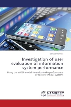 Paperback Investigation of user evaluation of information system performance Book