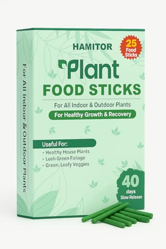 Image of Fertilizerr Sticks Flower Booster Flowering plant food Plant Food Sticks for Indoor Outdoor Home Garden Plants Multi Purpose Natural Plant Growth Booster Healthy Flower Fruit Yield (25 STICKS)