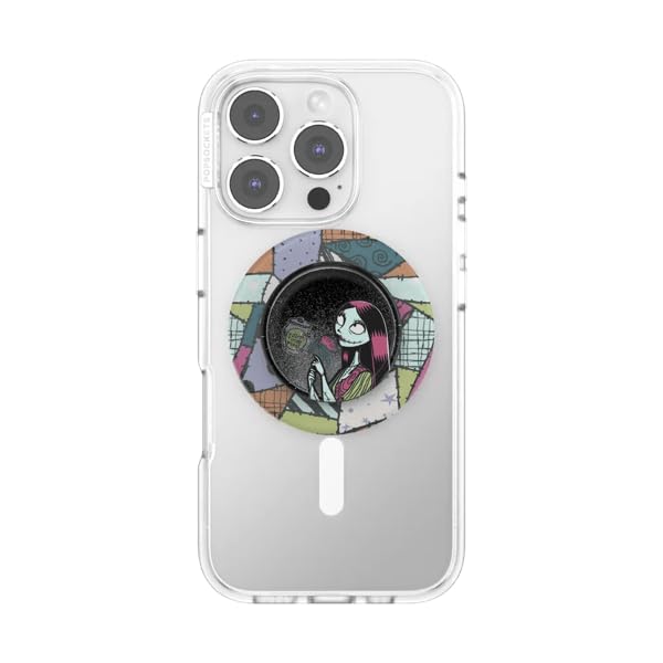 PopSockets Agarre de teléfono para MagSafe, Soporte magnético - Glitter