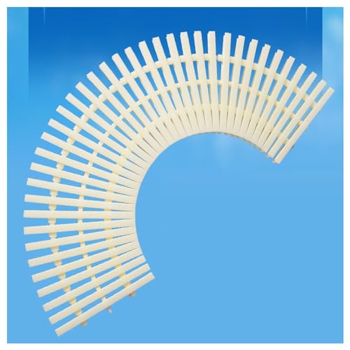 Rejilla de Drenaje para Piscina - Rejilla de plástico ABS empalmable para Uso Interior y Exterior, fácil instalación, 8 Piezas, 15 x 100 cm, protección eficaz contra desbordamientos