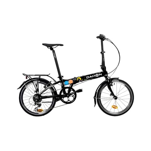 Dahon klappfahrrad Erwachsene Mariner D8 40-Jahr-Edition，Faltrad 20 Zoll hochwertiger Aluminiumrahmen, 8 Speed Gears Folding Bike Schwarz