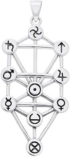 Oberon Zell Tree of Life Sigil 925 Sterling Silver Pendant Fine Creative Jewelry