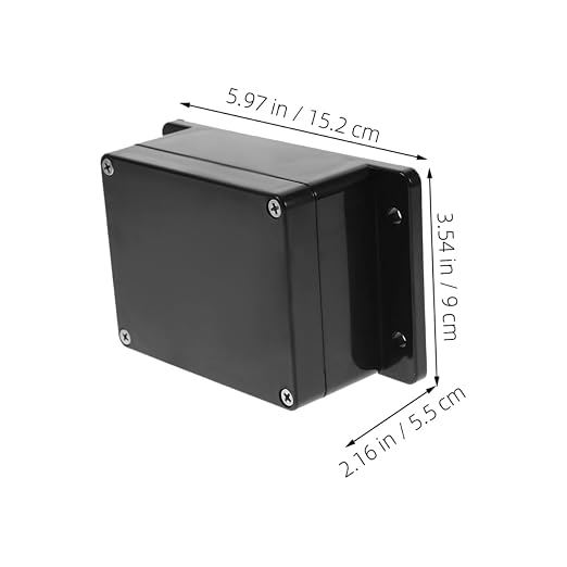 Caja de empalmes impermeable para exteriores 2 piezas miniatura 2