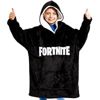 Fortnite Oversized Hoodie, Sudadera Manta con Capucha para Niños