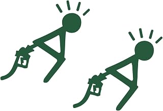 2 Pack - Gas Prices are to High | Decal Vinyl Sticker Graphics for Car Truck SUV Van Wall Window Laptop | 5.5" Width by 5" Height HGC3357.061 Green