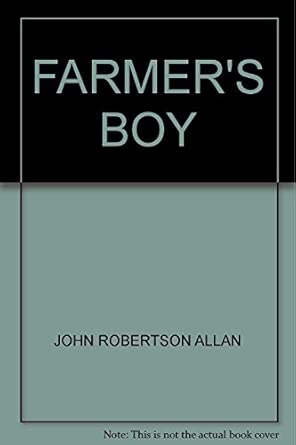 FARMER'S BOY book cover