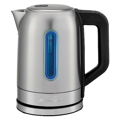Hervidor Eléctrico Brentwood KT-1796DS Negro miniatura 1