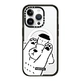CASETiFY インパクト iPhone 14 Pro ケース [MIL規格準拠 (4x MIL-STD-810G)/2.5mからの落下試験をクリア/MagSafe に対応] - DOG LOVES COFFEE - ブラック