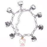 【Material】: die hello kitty Armbänder sind aus künstlichen, die sicher und bequem für Mädchen zu tragen sind. Jedes Armband ist mit einer Kordel ausgestattet, die sich leicht an- und ausziehen lässt und eine gute Ergänzung für Kinderpartys ist.
