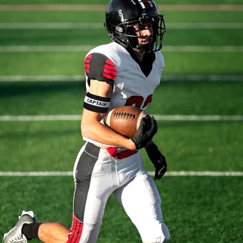 MBSIVSA 3 Stück Armbinden für Fußball, Kapitänsband Spielführerbinde für Fußball und Rugby, Kapitänsbinde Kinder für Erwachsene und Jugendliche