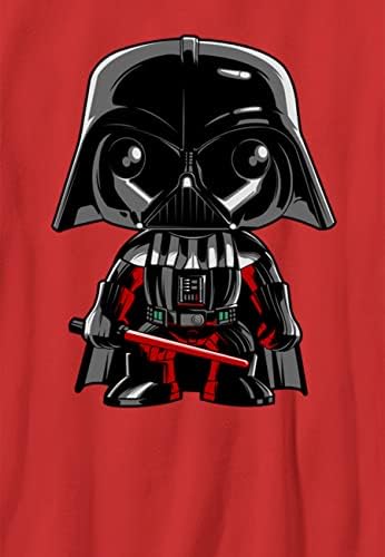 Popgear Star Wars Darth Vader Und Stormtrooper Jungen T-Shirt Heather Grey Camiseta, 140 Para Niños