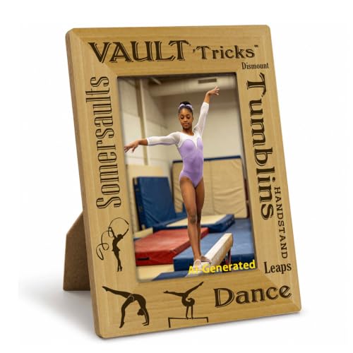 Gymnastics Picture Frame for 4x6 Photo