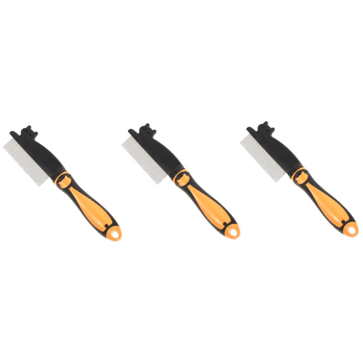 Ipetboom 3 Piezas peine para perros peine de aseo portátil accesorio de gato peines peine de pelo de perro doméstico peine de pelo de perro de uso diario familiar peine de gato peine peine