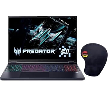 Acer Predator Helios Neo 16S AI, Notebook Gamer OLED 16" 2560x1600, Intel Core Ultra 9 275HX, RTX 5070 Ti, 32GB DDR5, SSD 1TB, Windows 11, Obsidian Black