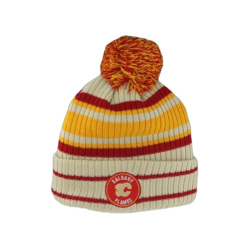 Calgary Flames NHL Officially Licensed Beanie Pom Paramount