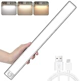 15.7 Inches Motion Sensor Under Cabinet Lights Wireless, 120 LED Under Counter Light for Kitchen, LE