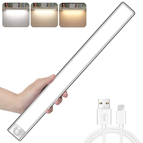 15.7 Inches Motion Sensor Under Cabinet Lights Wireless, 120 Led Under Counter Light For Kitchen, Led Under Cabinet Lighting, Closet Light Motion Sensored, Motion Sensor Light Indoor（1 Pack） #TOP20