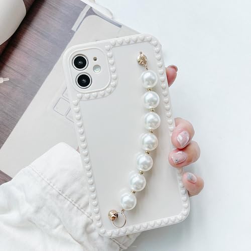 Étui souple iPhone 12 et 14 avec bracelet de perles, l'idée cadeau mode incontournable