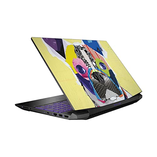 Autocollant Boston Terrier Michel Keck pour HP Pavilion 15.6 15-dk0047TX
