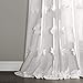 Lush Decor Riley Light Filtering Window Curtain Panel, Single 54