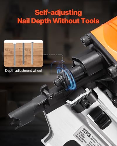 VEVOR Pneumatic Framing Nailer thumbnail 3