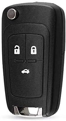 MAND3 Button Replacement Key Shell/Case fit for Chevrolet Cruze