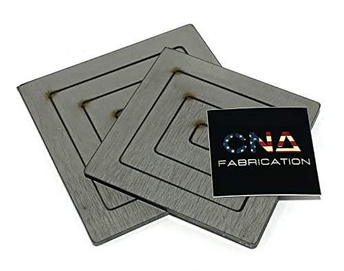 Welding Kit - Lap Joint Trainer Pyramid - 11 Gauge Steel Squares - Practice Training Diy - Mig Tig Stick Gas Arc Weld (Other, Squares) #TOP2