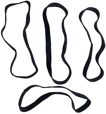 10Pcs Large Thick Elastic Rubber Bands Heavy Duty Natural Rubber Band Cord Strong Durable Wide Wrapping Bands for Home Kitchen Office Supplies File Folders Trash Garbage Can