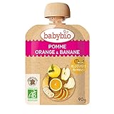 ミトク ベビービオ オーガニック ベビースムージー アップル・オレンジ・バナナ 90g×14個