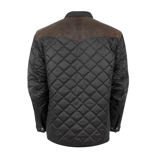 STS Ranchwear Men's Quilted Black XL Coat2