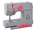 Janome Graceful Gray Basic, Easy-to-Use, 10-Stitch Portable, Compact Sewing Machine with Free Arm only 5 pounds