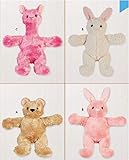 Kwik Sew K 4357 Plush Animals Sewing Pattern ~ Llama, Bunny, Teddy Bear