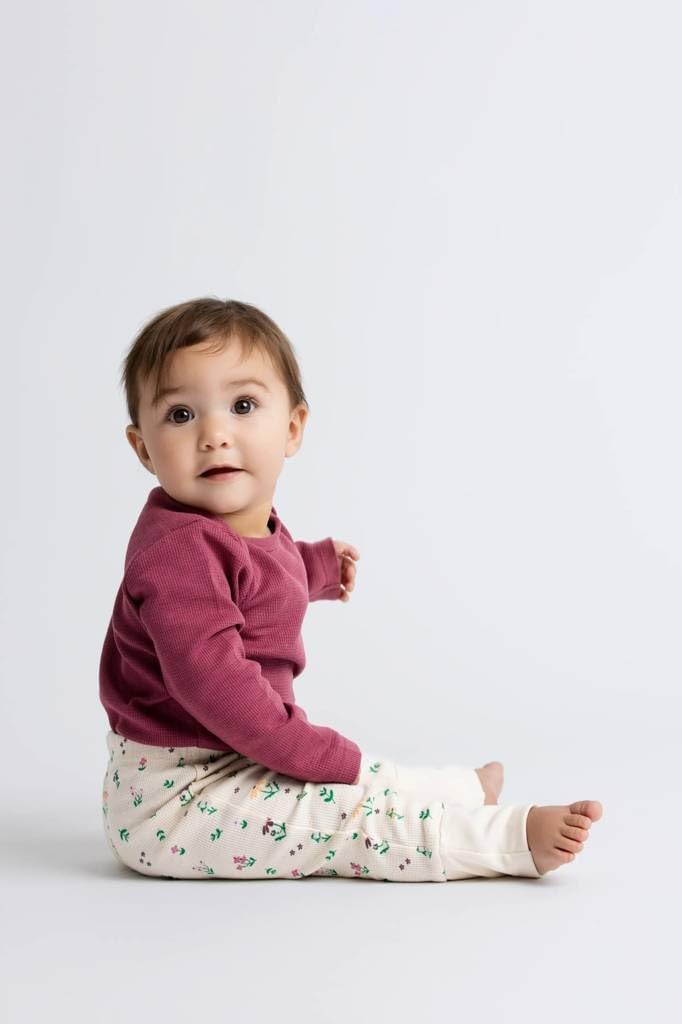 monica + andy Long Sleeve Jack & Jill Bodysuit, Organic Baby Clothes for Girls & Boys, For Preemie, Newborn & Infant - Image 5