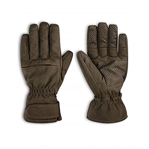 Hoggs of Fife Struther Waterproof Glove Dark Green - Waterproof, windproof, breathable, Teflon coated