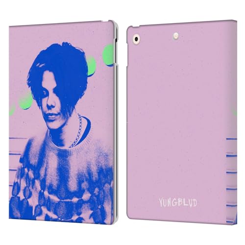 Étui portefeuille en cuir Yungblud pour Apple iPad 10.2 protection chic