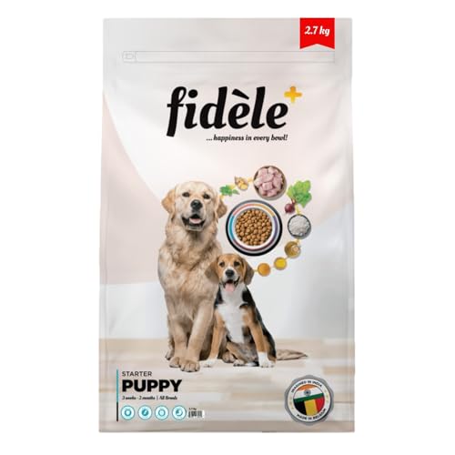 Image of Fidele+ Starter Puppy Food | 2.7kg | DHA for Brain Development | Gentle Digestion | Ideal for Weaning Puppies & Mothers