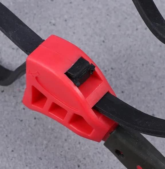 biyya® 6" Rubber Strap Wrench Adjustable Heavy Duty Rubber Pipe Wrench Multi-Function Bottle Opener Jar Pipe Wrench, Mechanics, Plumbers