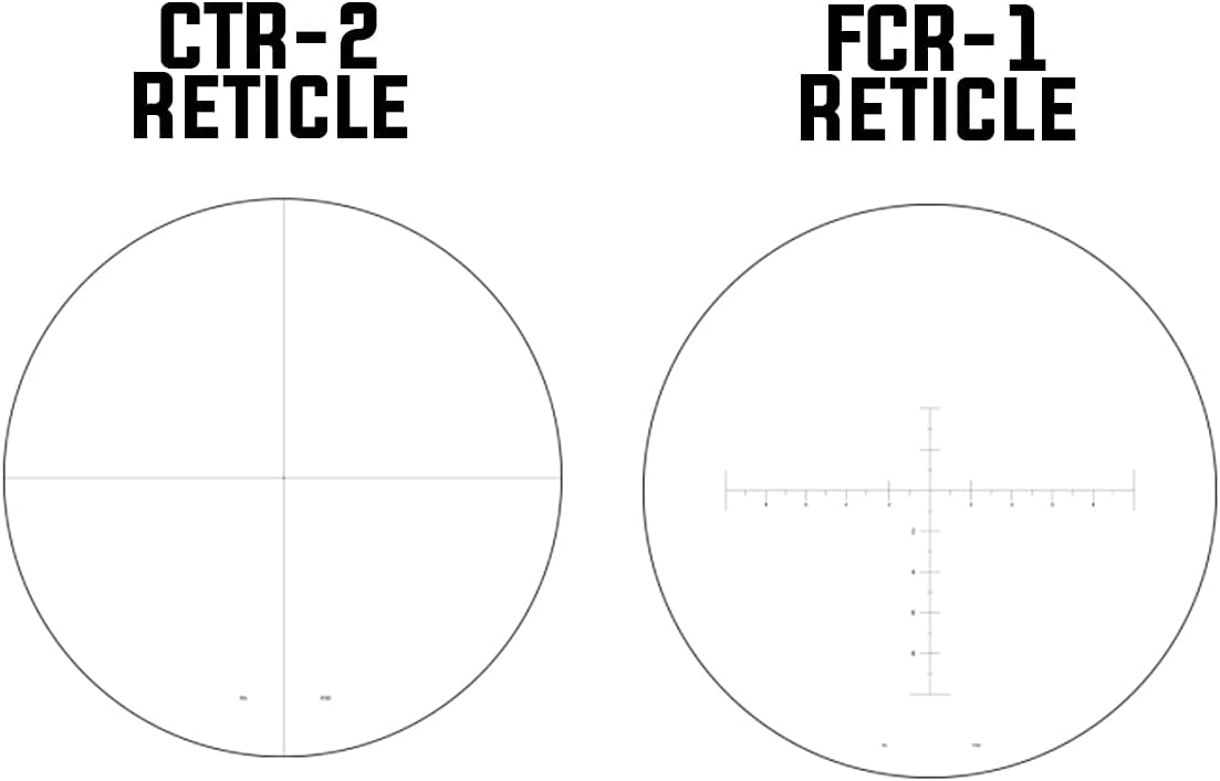Nightforce Competition 15-55x52mm Black Riflescope - 1/8 MOA, ZeroStop, Benchrest & Long Range Competition Scope for Precision Target Shooting