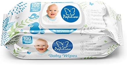 Papilion Kokusuz Bebek Islak Mendil (100 Yaprak) - Görsel 1